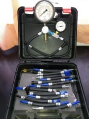 Teste de pressão de bomba de combustível